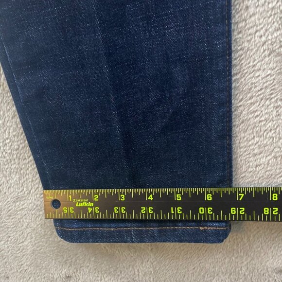 Lee Women Jeans Size 6 Short Regular Fit Straight Leg Mid Rise Blue Denim Casual - Picture 8 of 16